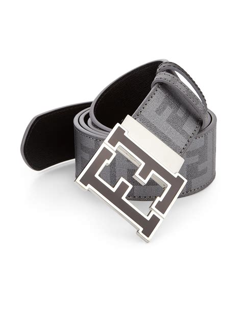 men's forever fendi belt with brass buckle|Fendi Men's Forever Fendi Belt with Brass Buckle .